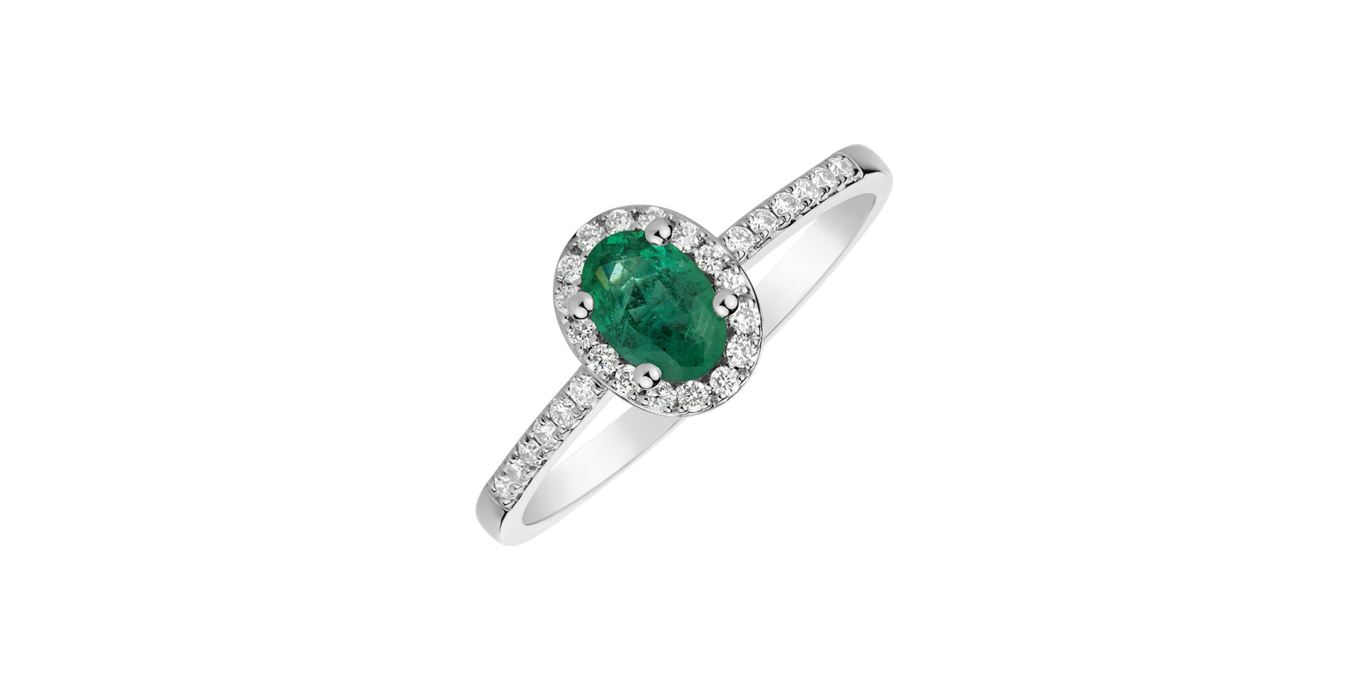 Diamond ring with Emerald Princess Desperation