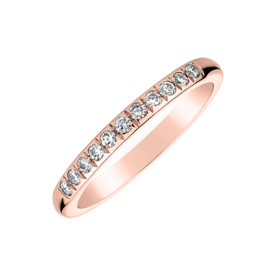 Diamond ring Bonne fortune