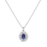 Diamond pendant with Tanzanite Royal Impression2