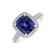 Diamond ring with Tanzanite Alchemy Gem2
