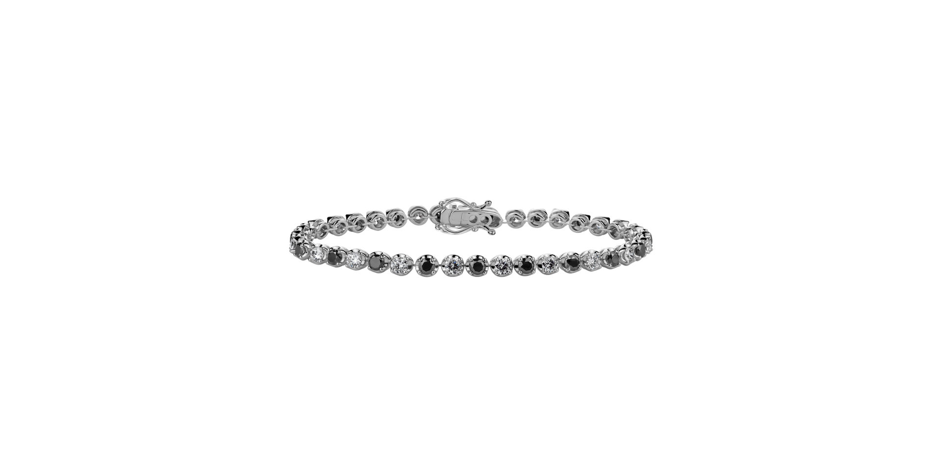 Bracelet with diamonds Night Charm