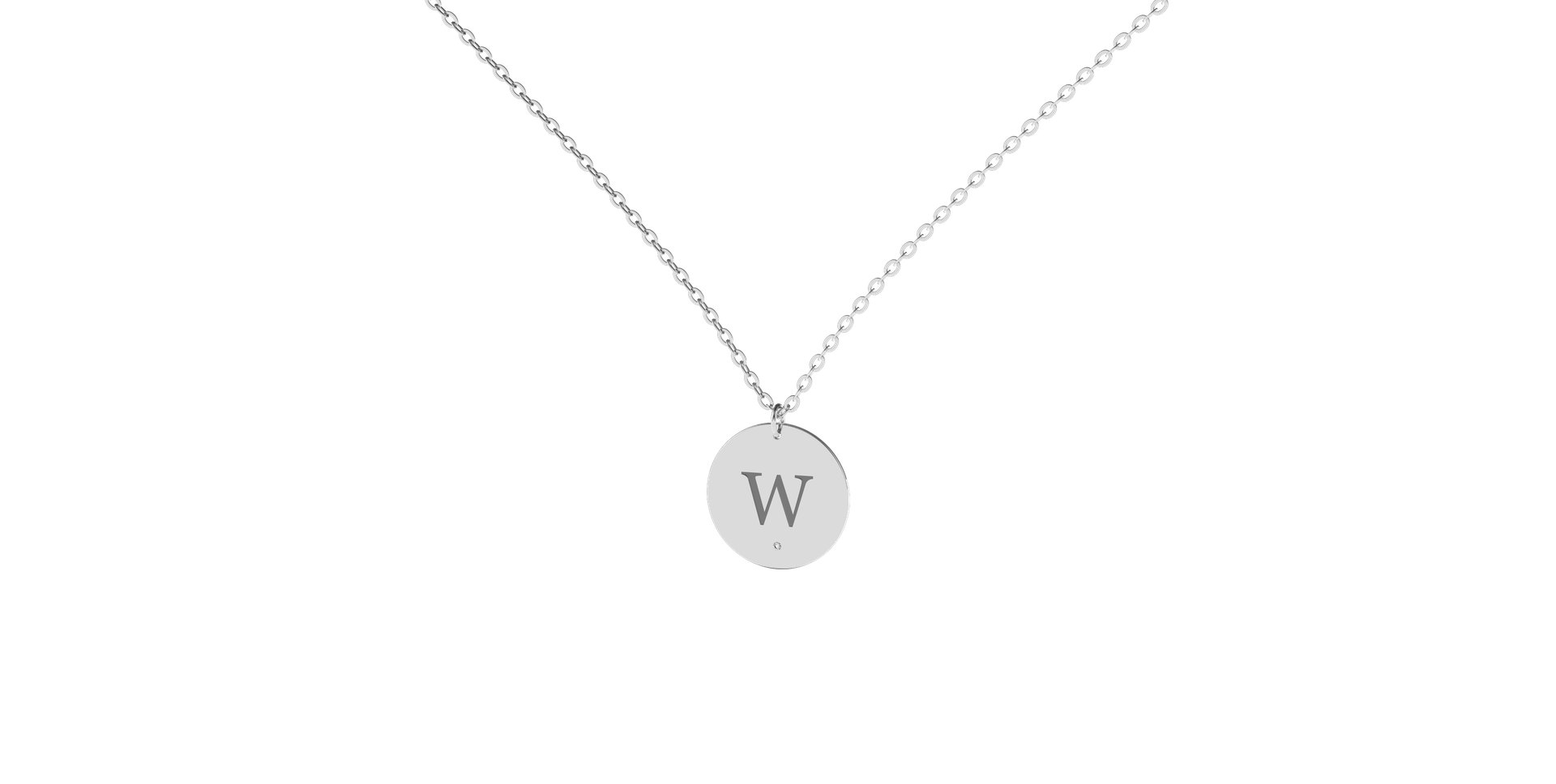 Diamond necklace Big Coins W