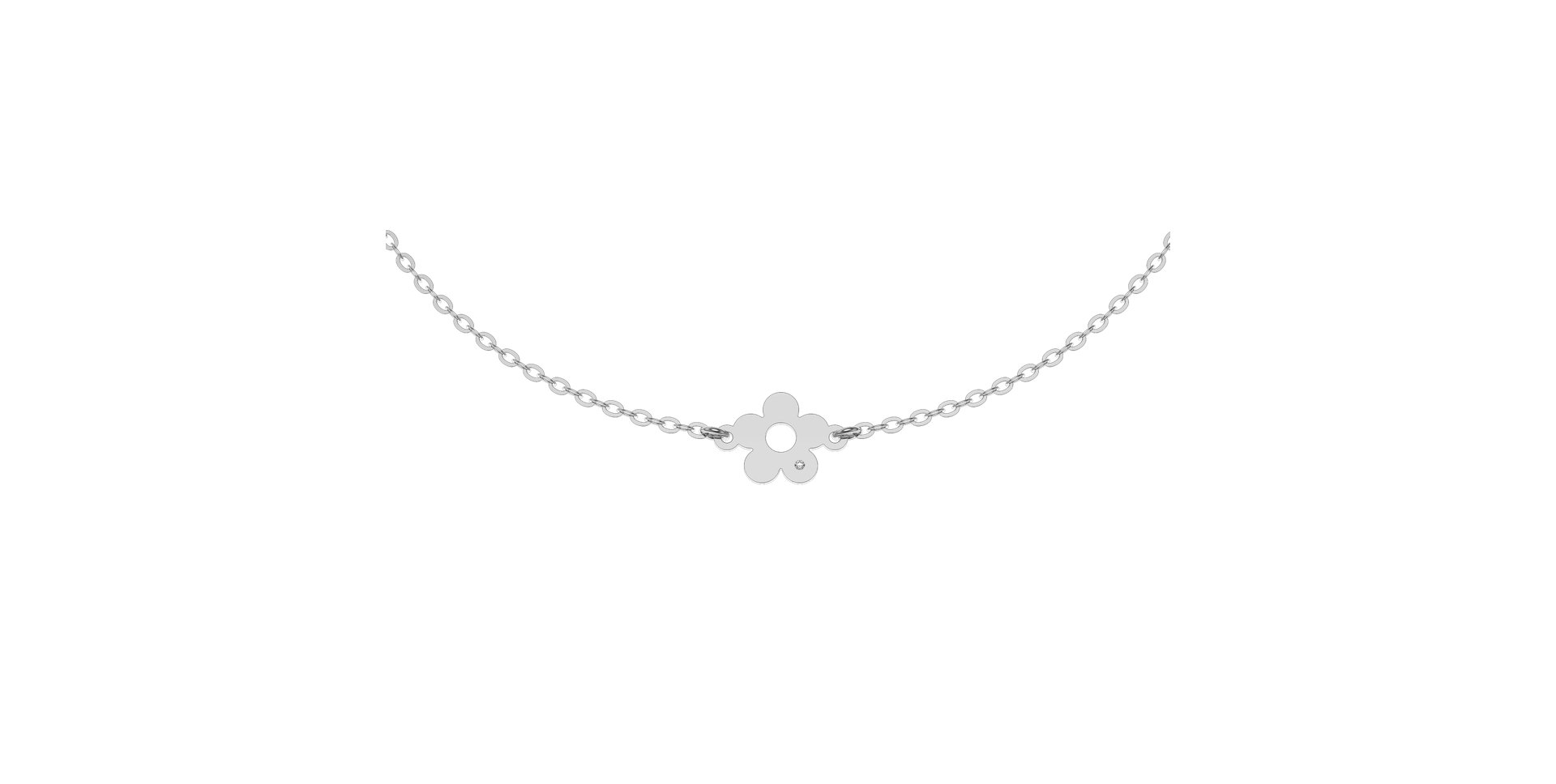 Diamond bracelet Diamond Flower