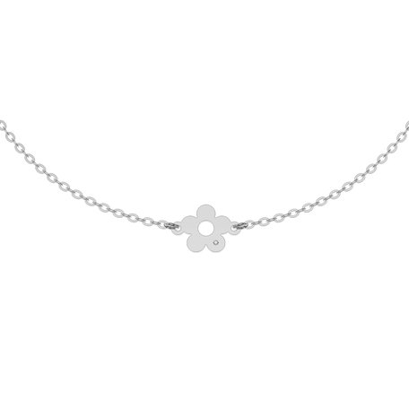 Diamond bracelet Diamond Flower