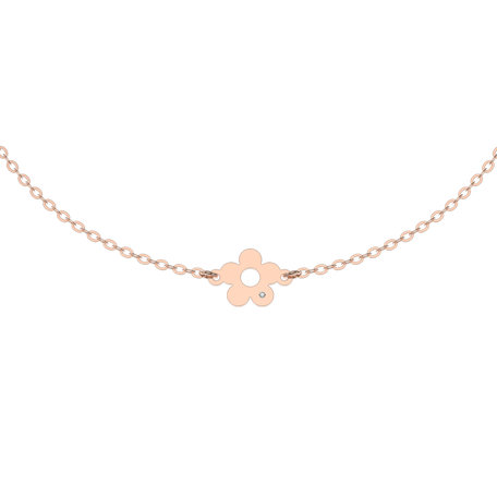 Diamond bracelet Diamond Flower