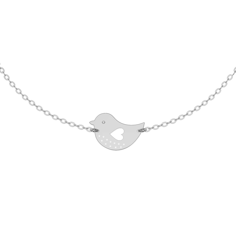 Diamond bracelet Bird