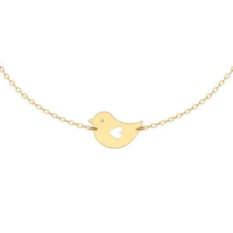 Diamond bracelet Bird