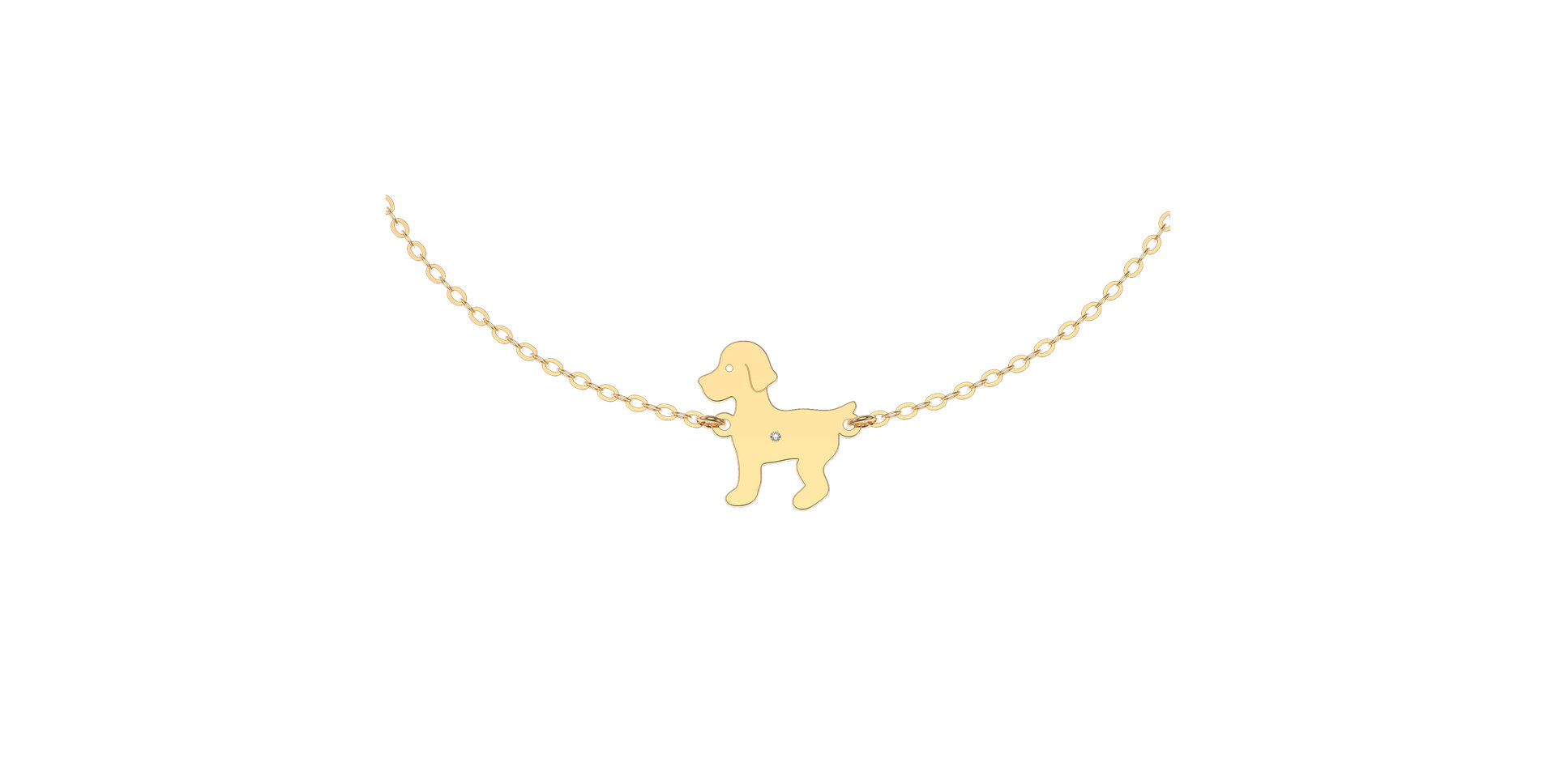 Diamond bracelet Puppy