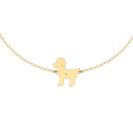 Diamond bracelet Puppy