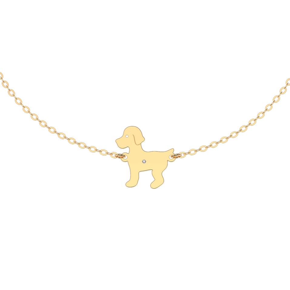 Diamond bracelet Puppy