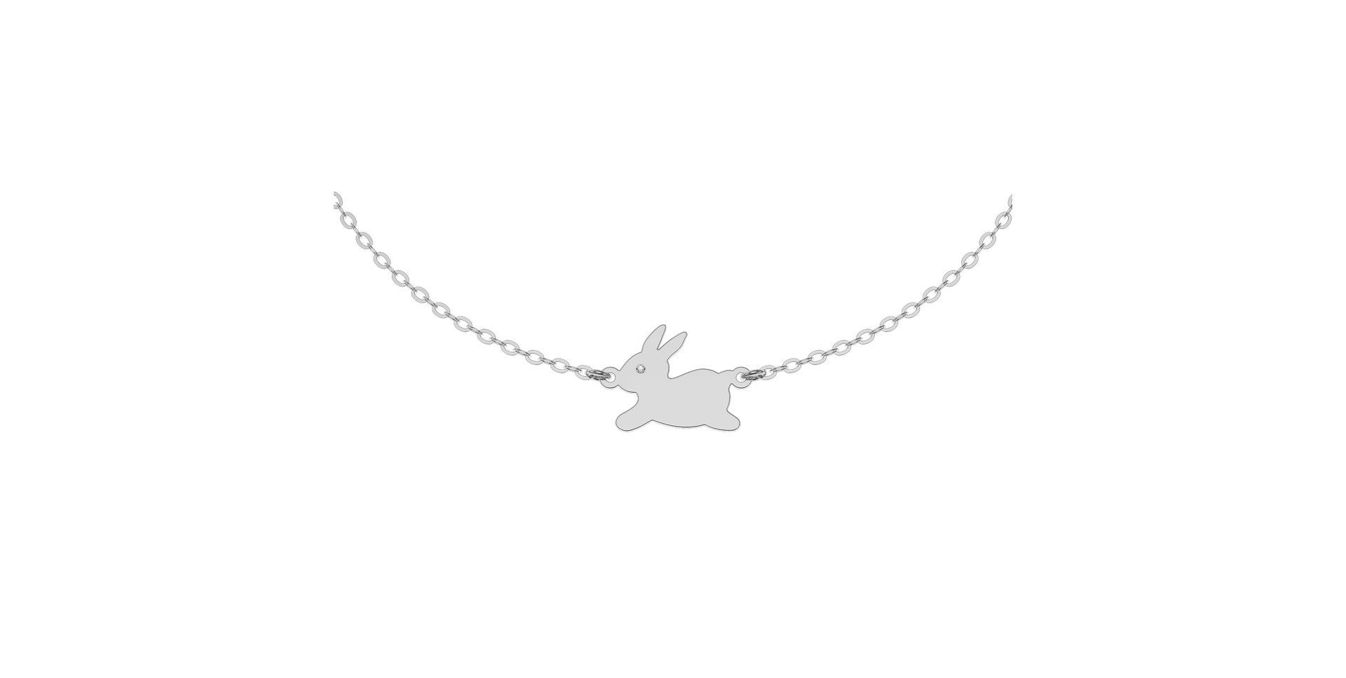 Diamond bracelet Bunny