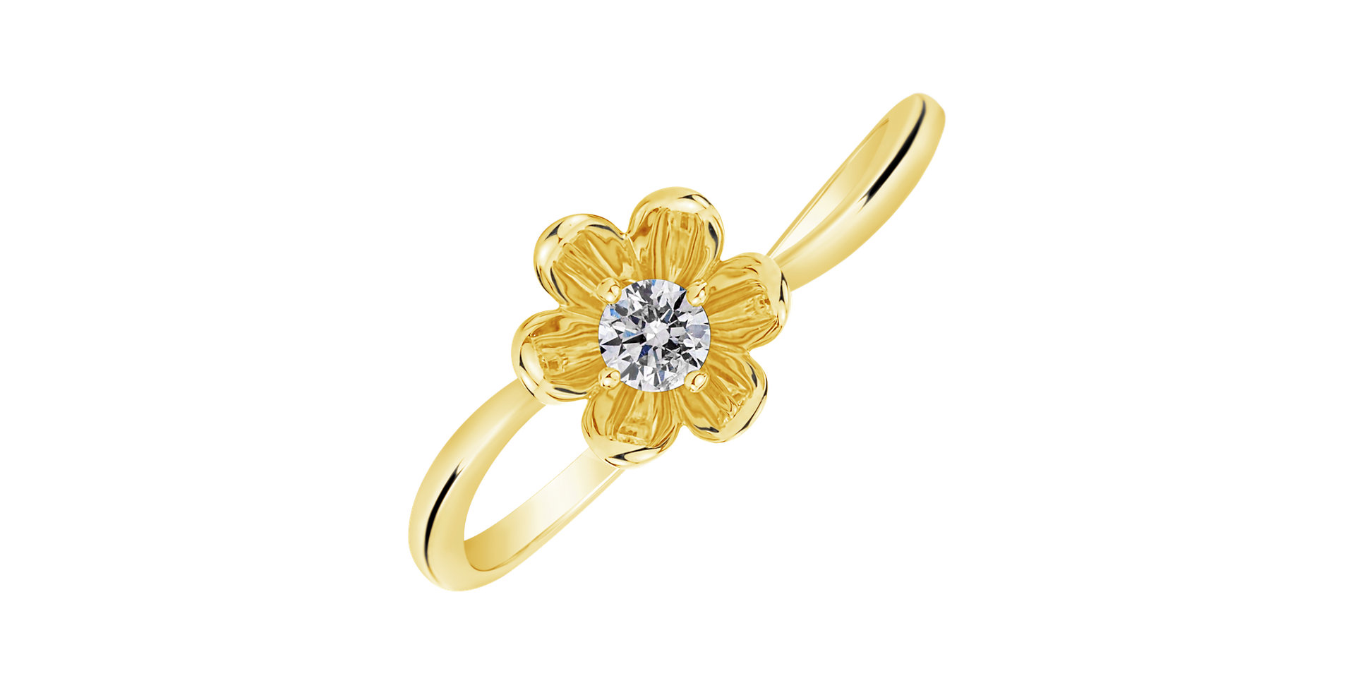 Diamond ring Shiny Blossom
