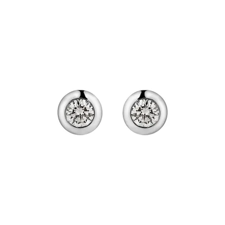 Diamond earrings Sparkling Dots
