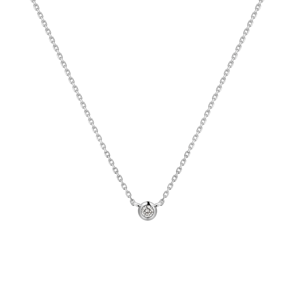 Diamond necklace Sparkling Drop