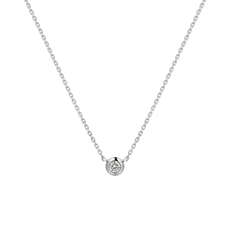 Diamond necklace Sparkling Drop