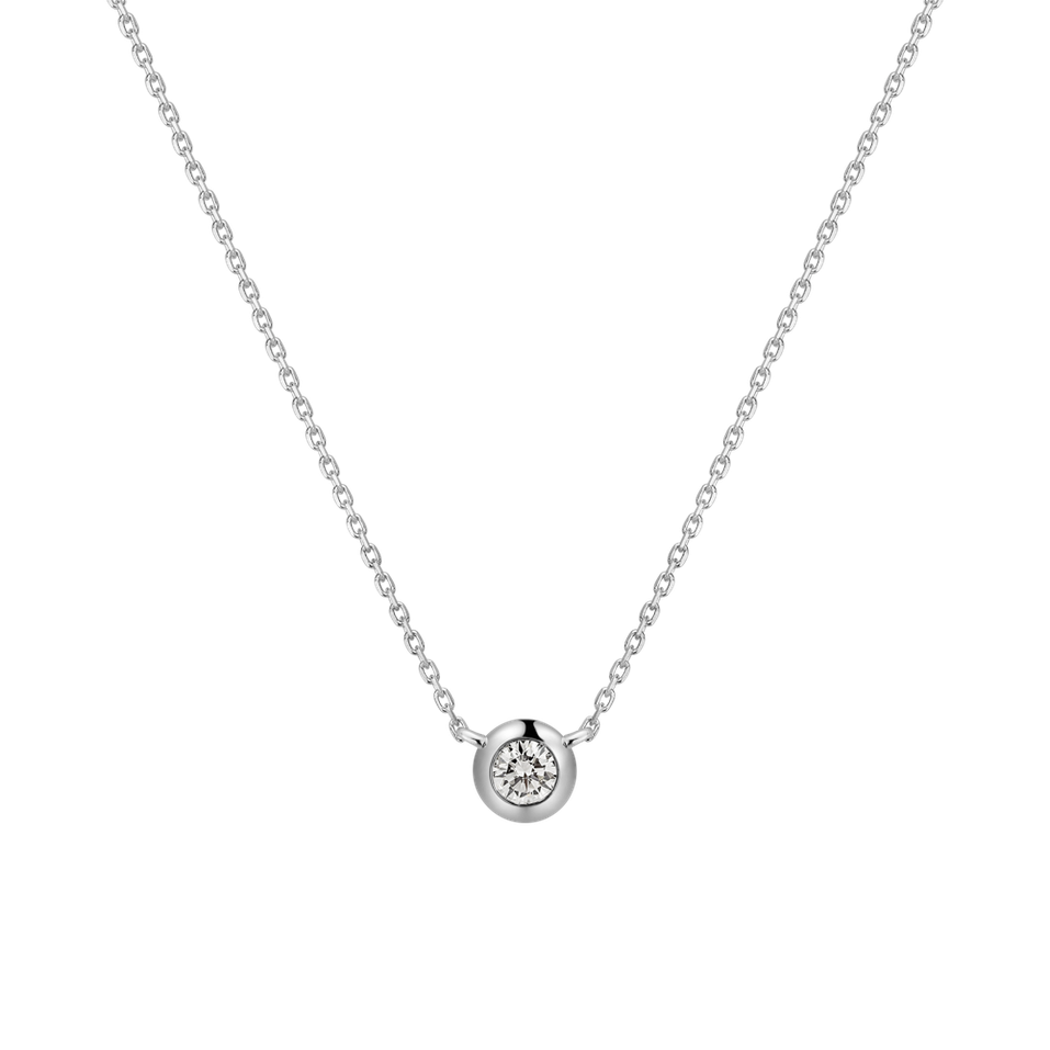 Diamond necklace Sparkling Drop