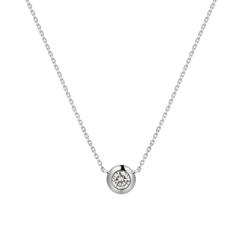 Diamond necklace Sparkling Drop
