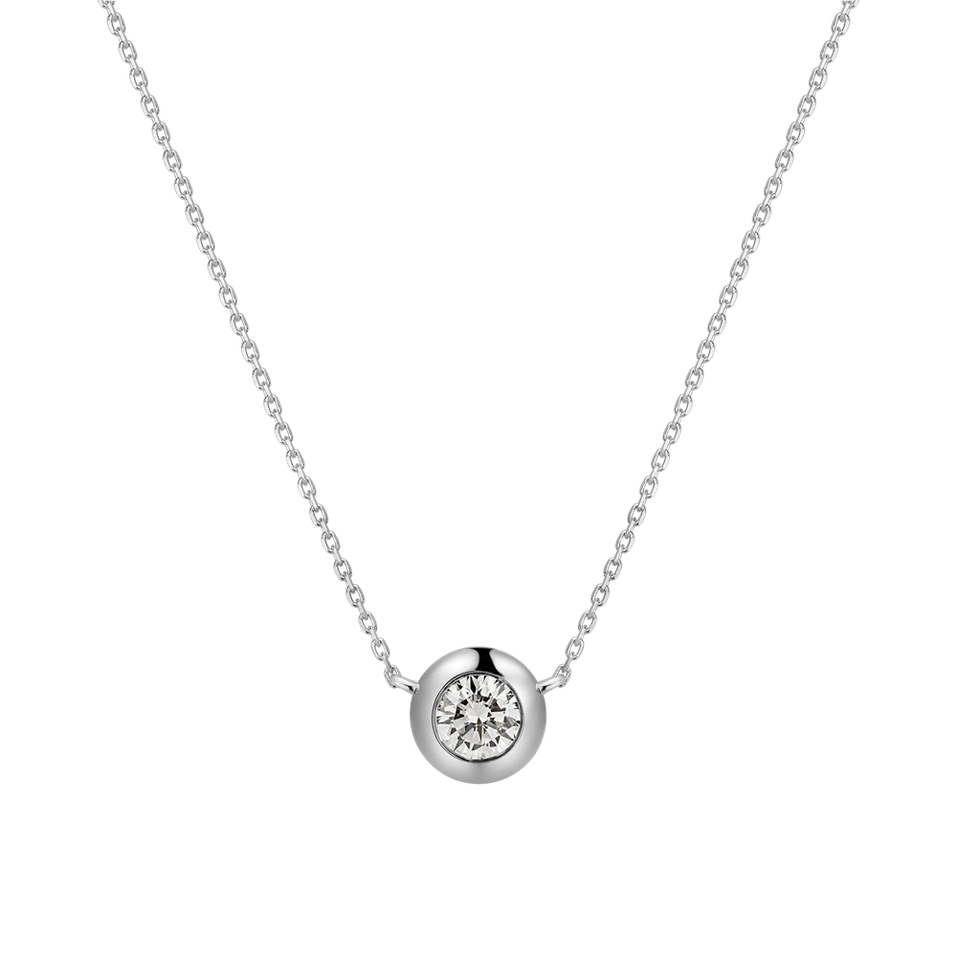Diamond necklace Sparkling Drop