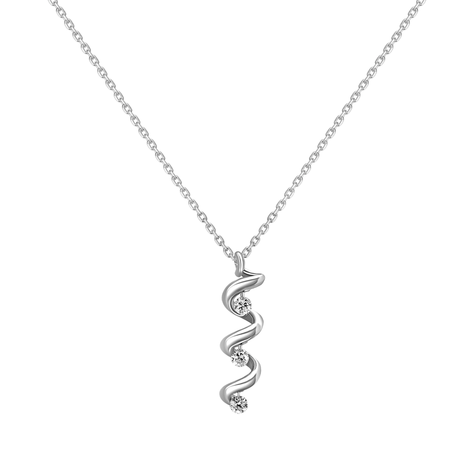 Diamond necklace Dazzling Helix