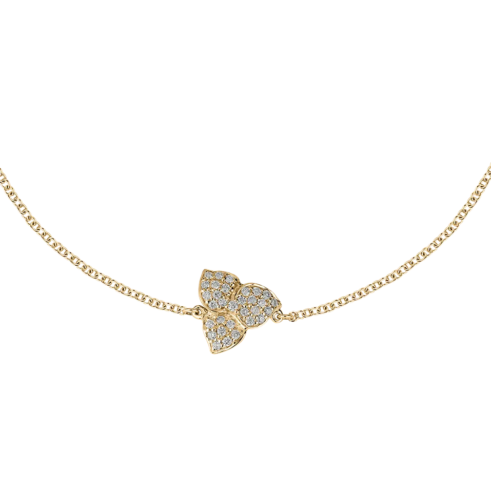Diamond bracelet Shiny Petals