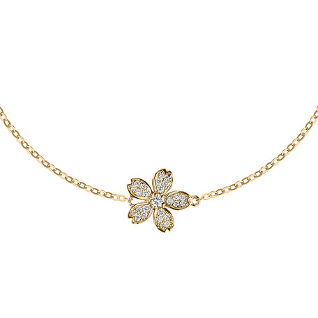 Diamond bracelet Flower