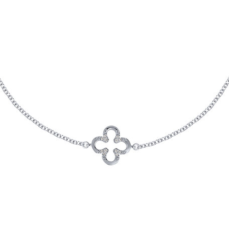Diamond bracelet Shiny Petals