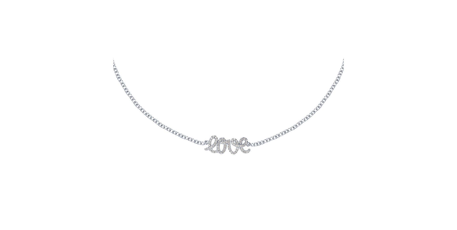 Diamond bracelet Glittering Love