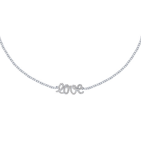 Diamond bracelet Glittering Love