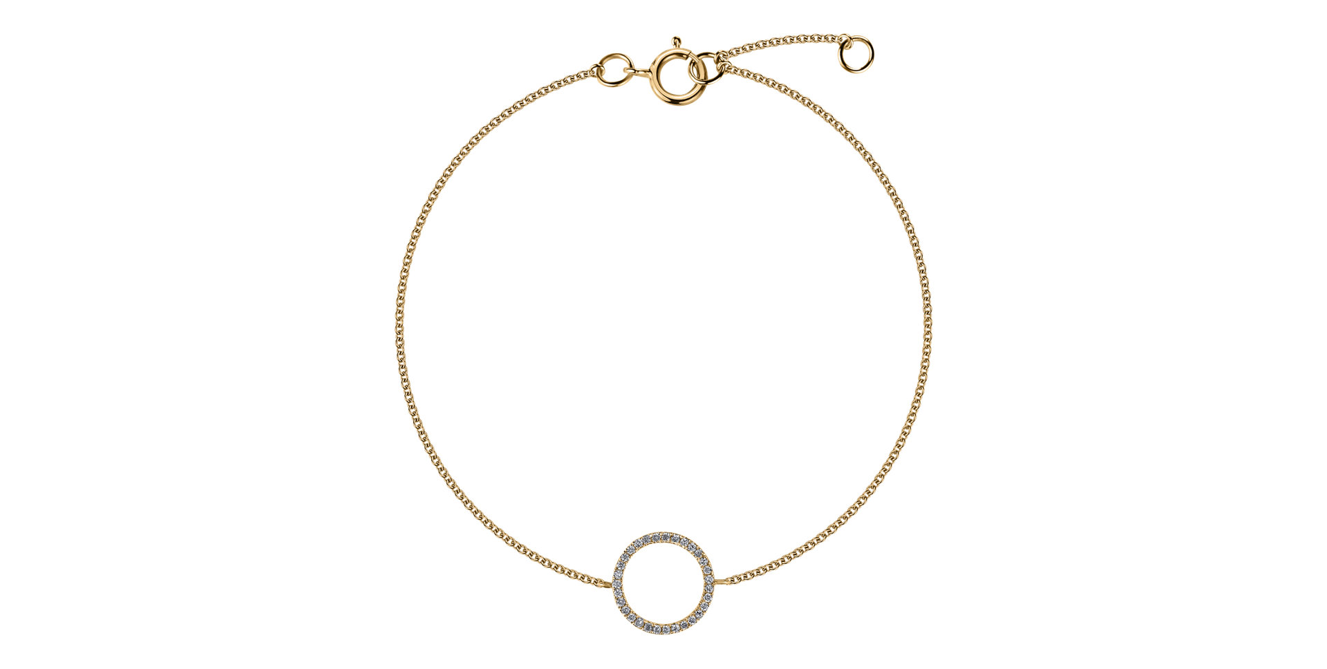 Diamond bracelet Circle