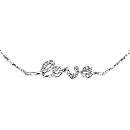 Diamond bracelet Love