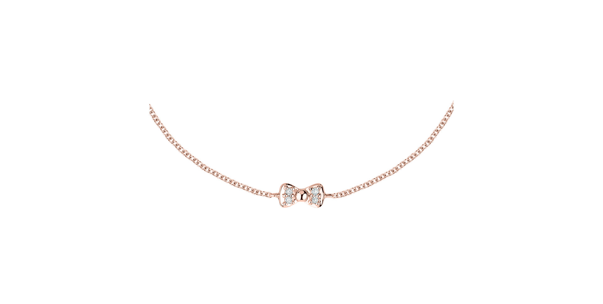 Diamond bracelet Shiny Bow
