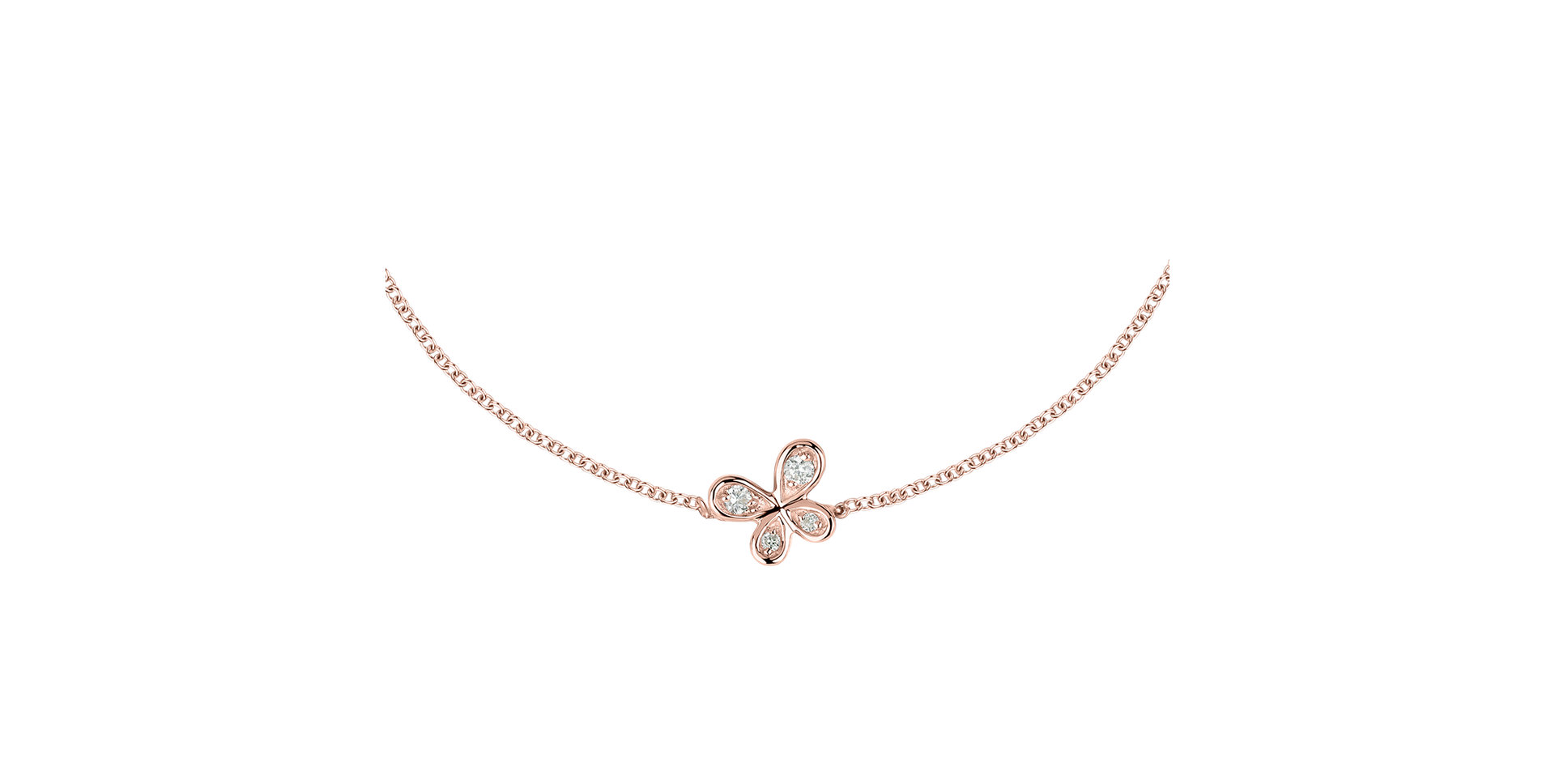 Diamond bracelet Little Butterfly