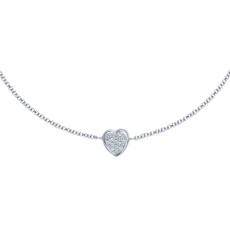 Diamond bracelet Shiny Heart