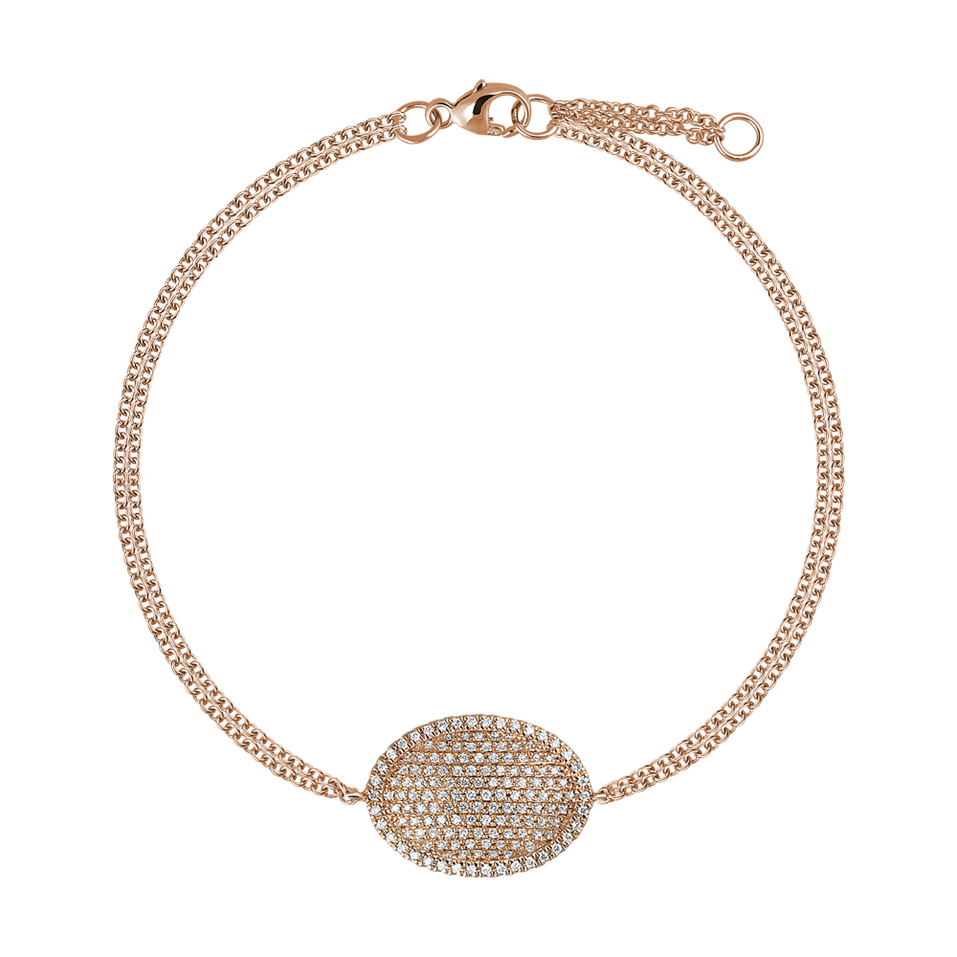 Bracelet with diamonds My Heaven