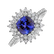 Diamond ring with Tanzanite Majestic Glory2