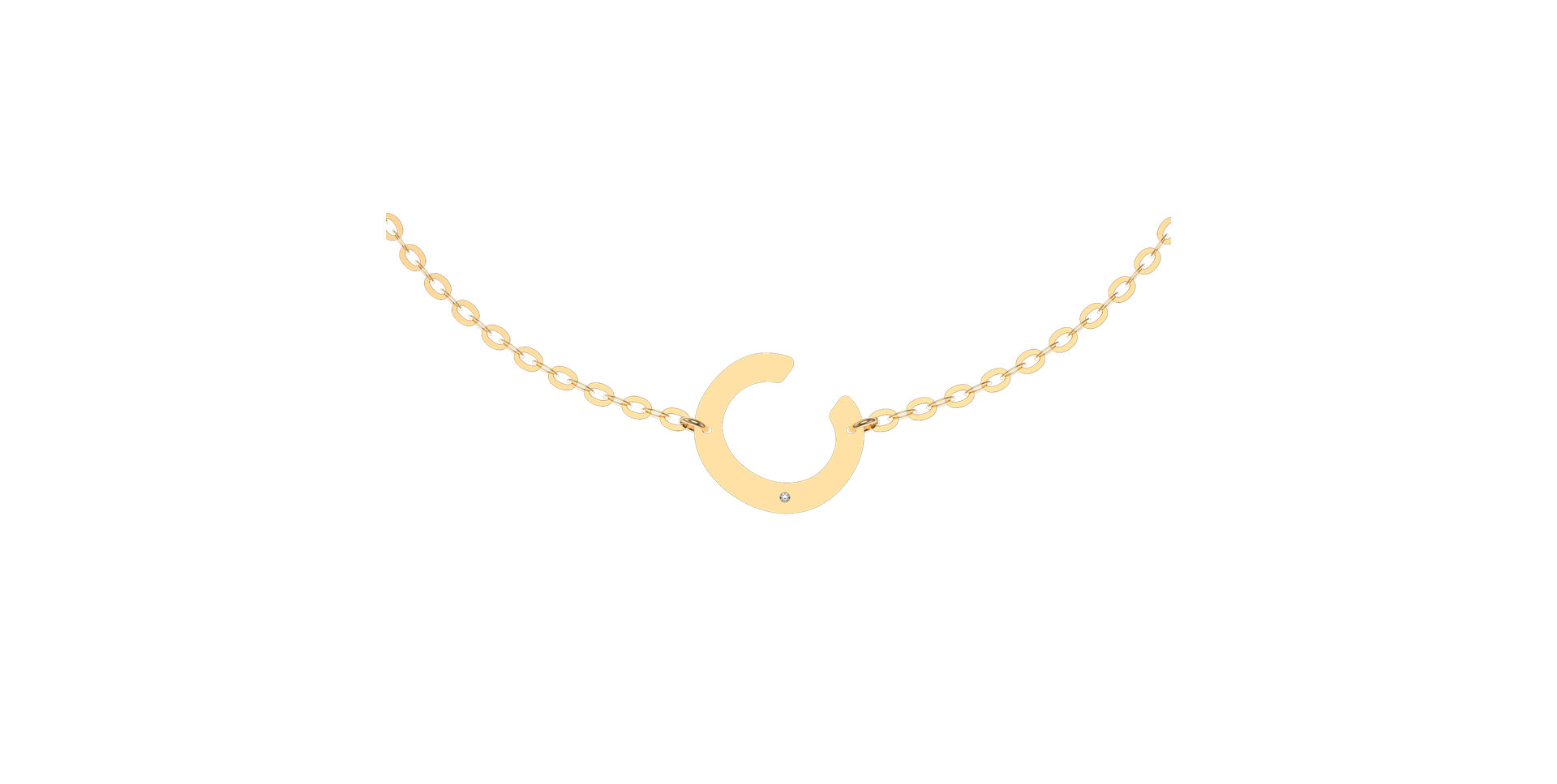 Diamond bracelet Big Line C