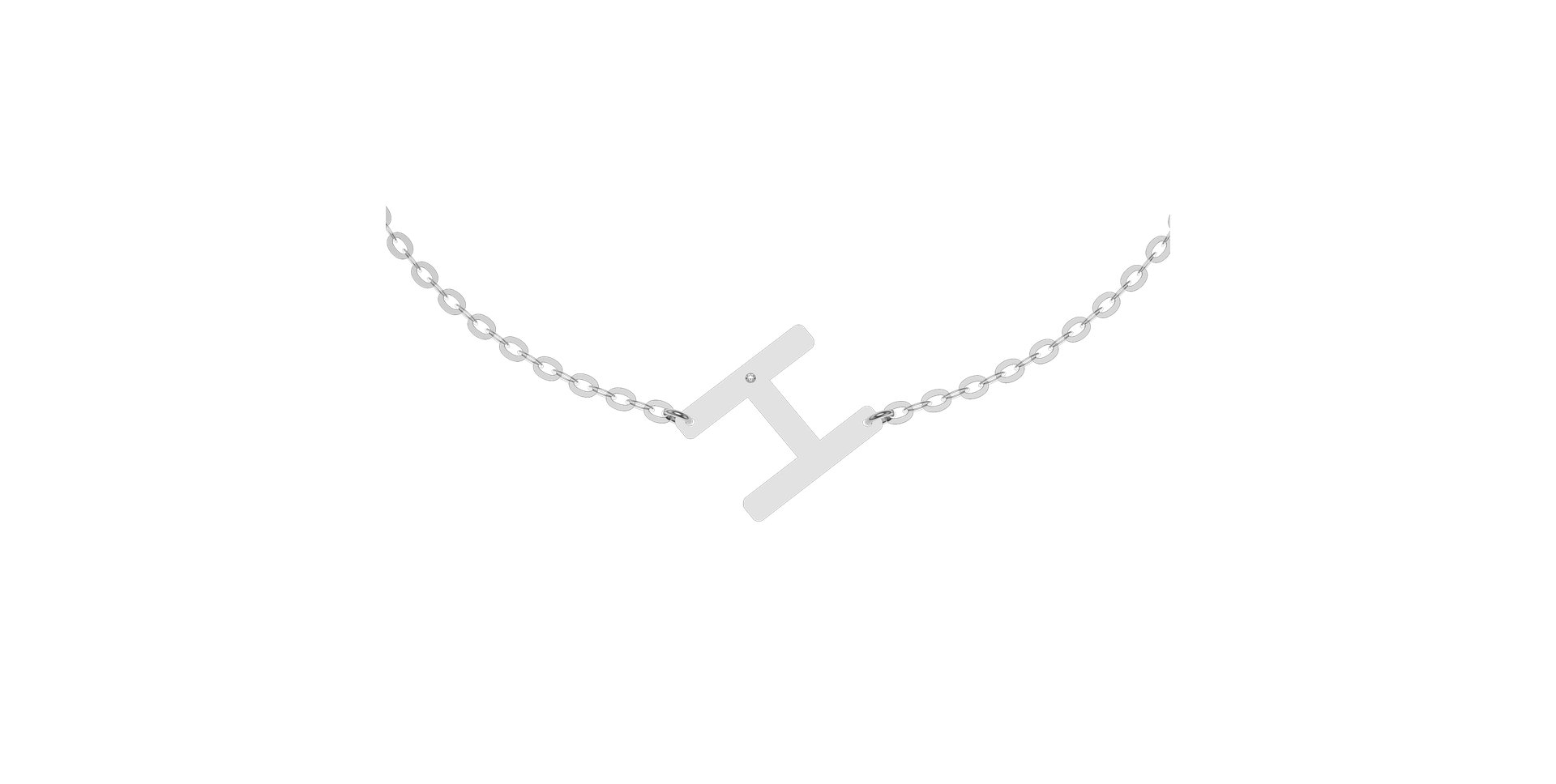 Diamond bracelet Big Line H