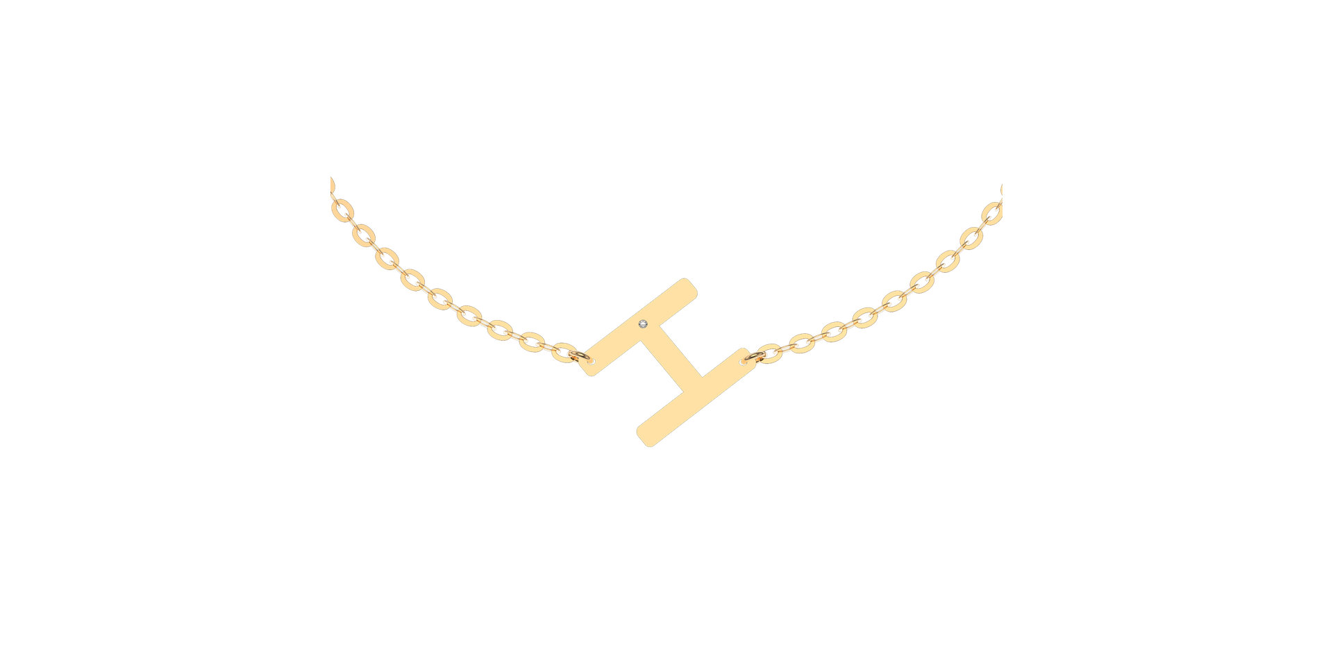 Diamond bracelet Big Line H