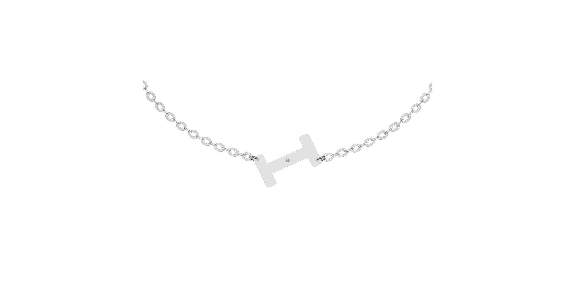 Diamond bracelet Big Line I