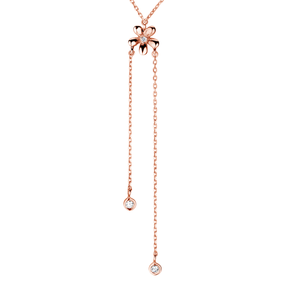 Diamond necklace Bloom Waterfall