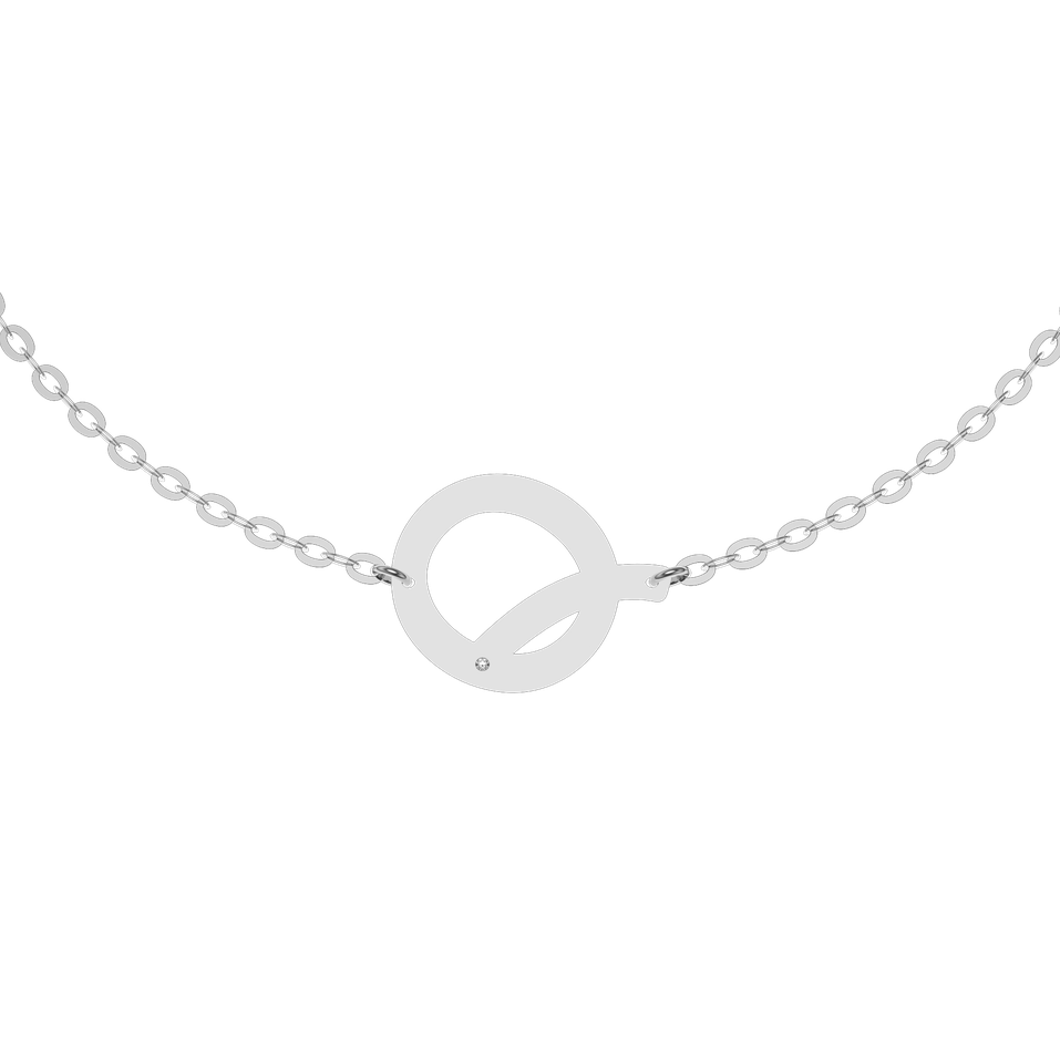 Diamond bracelet Big Line Q