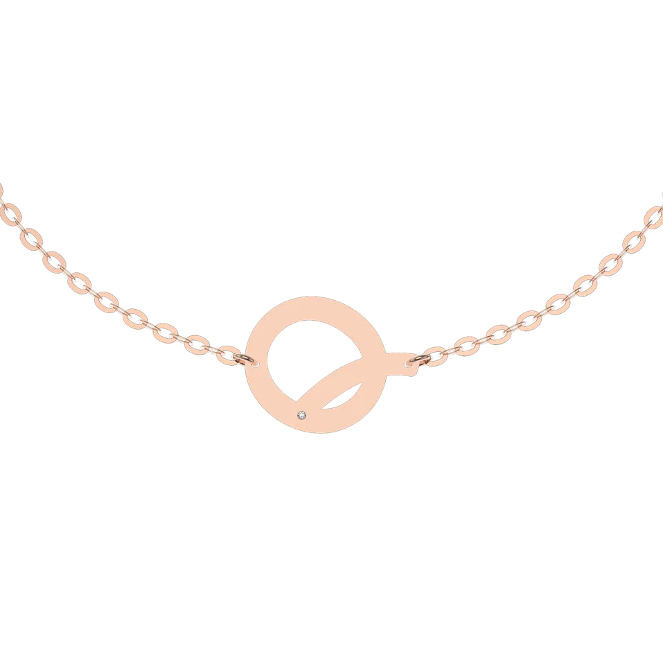 Diamond bracelet Big Line Q