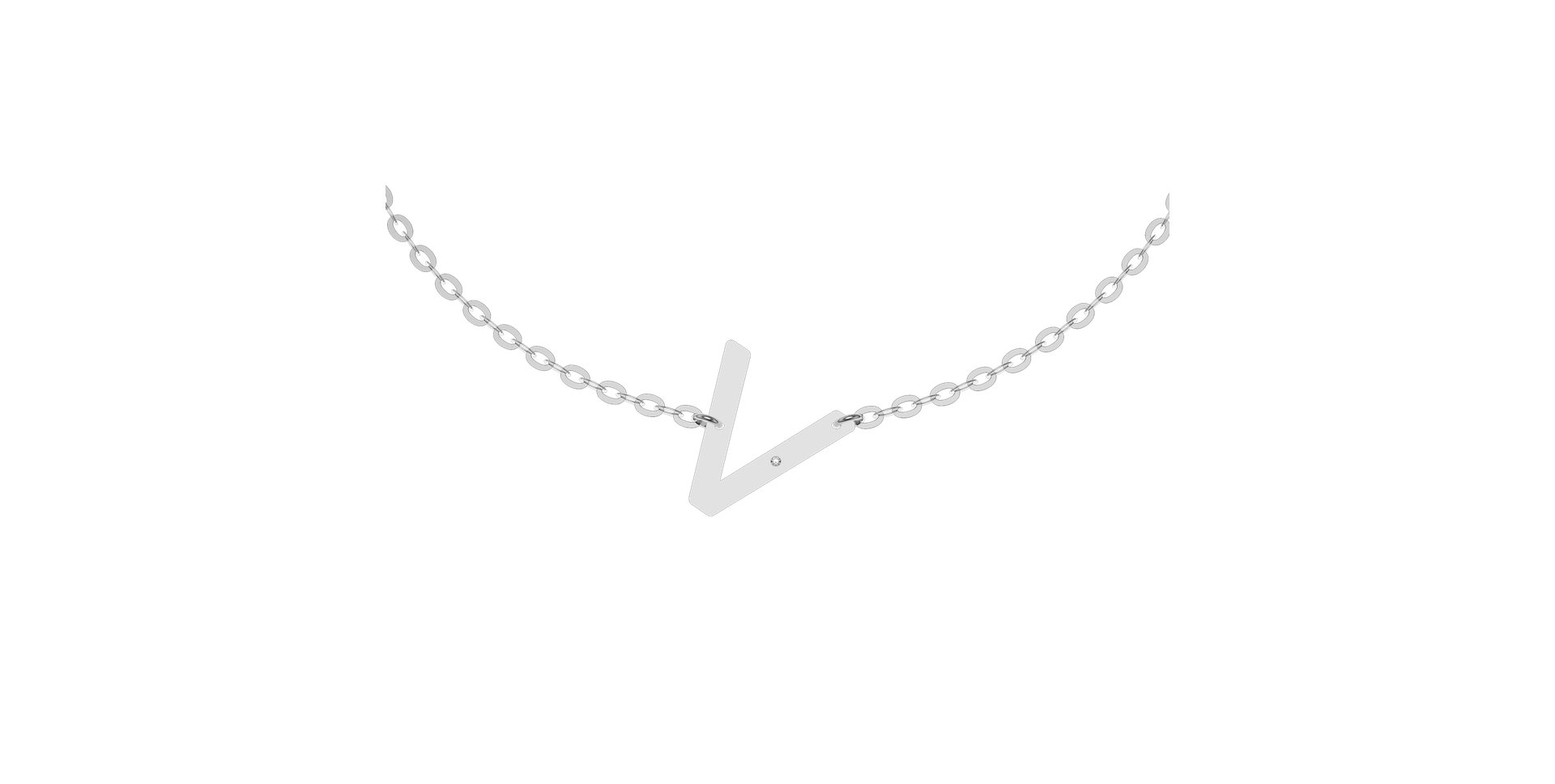 Diamond bracelet Big Line V