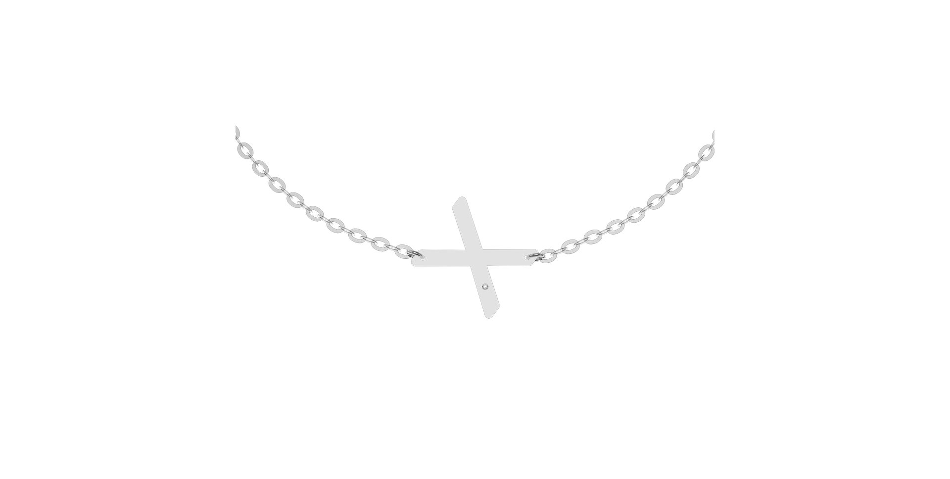 Diamond bracelet Big Line X