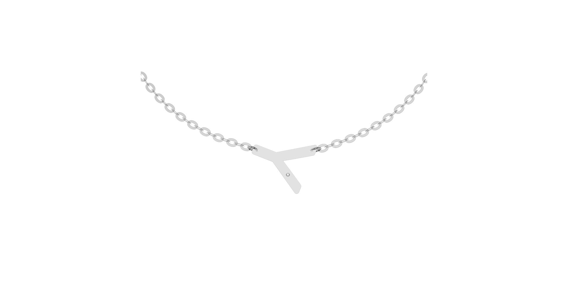 Diamond bracelet Big Line Y