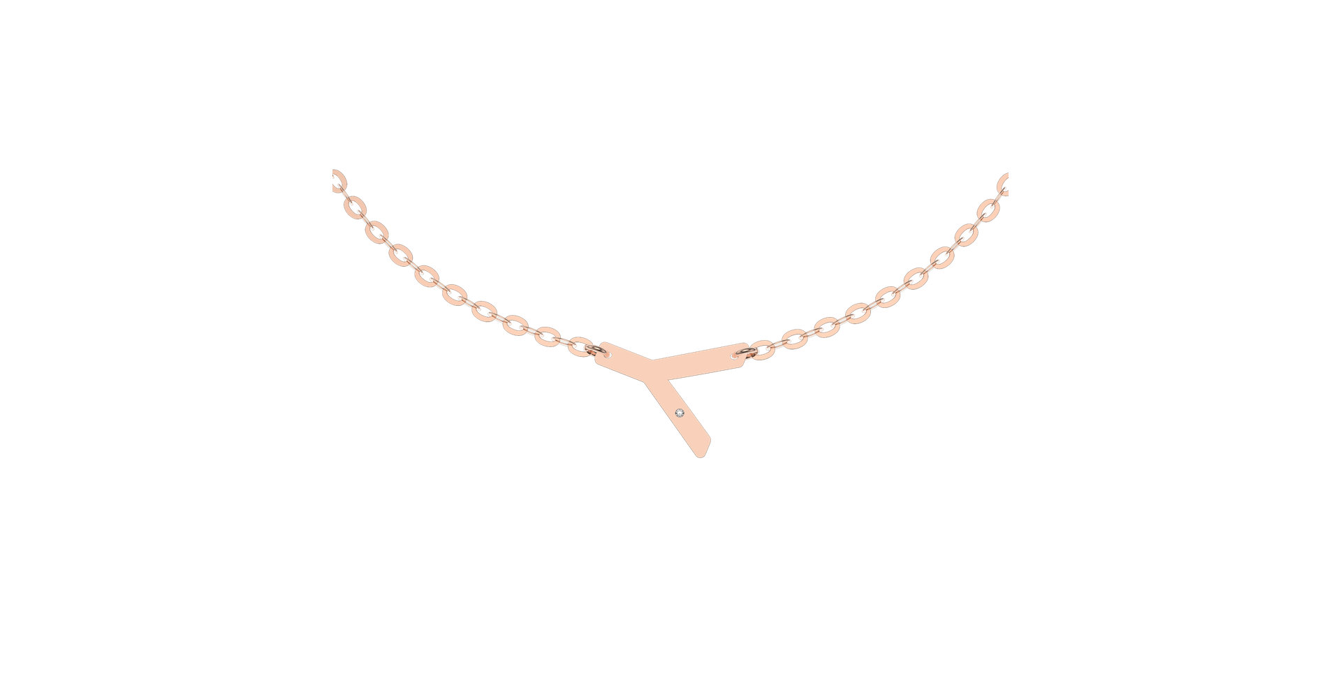 Diamond bracelet Big Line Y