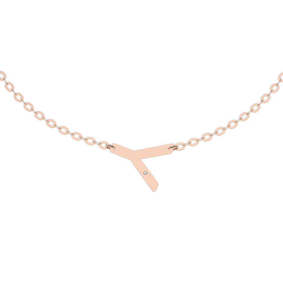 Diamond bracelet Big Line Y