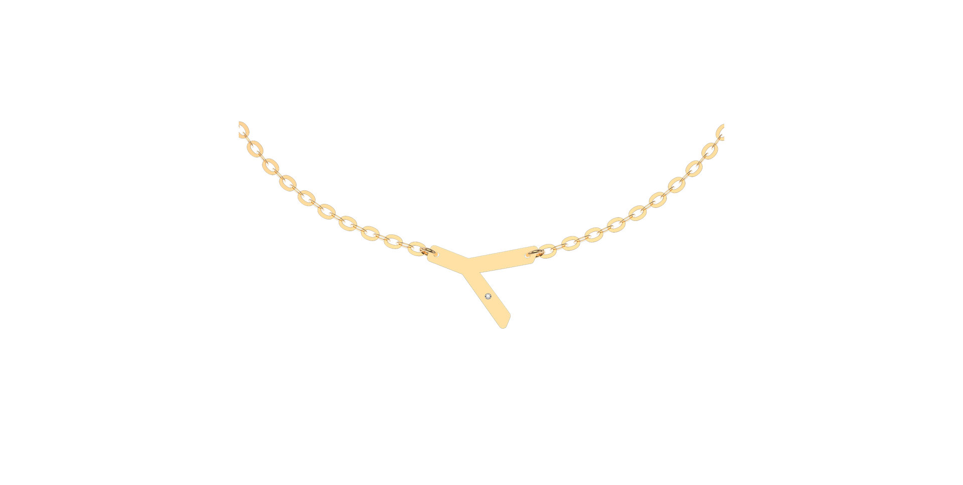 Diamond bracelet Big Line Y