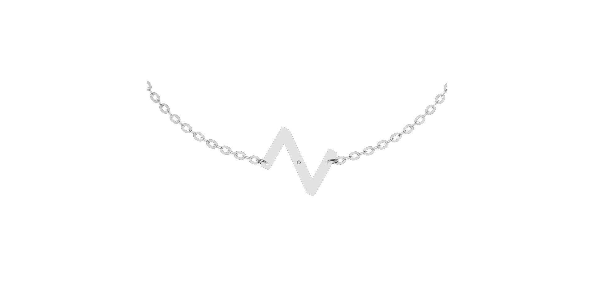 Diamond bracelet Big Line Z