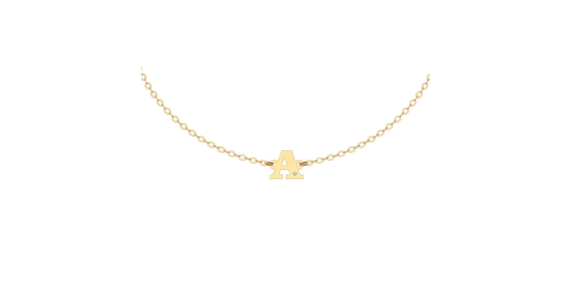 Diamond bracelet Classic Big A